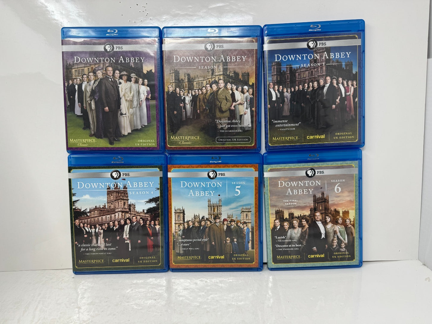 Downton Abbey Complete Series (Blu-ray) Historical Drama TV Show