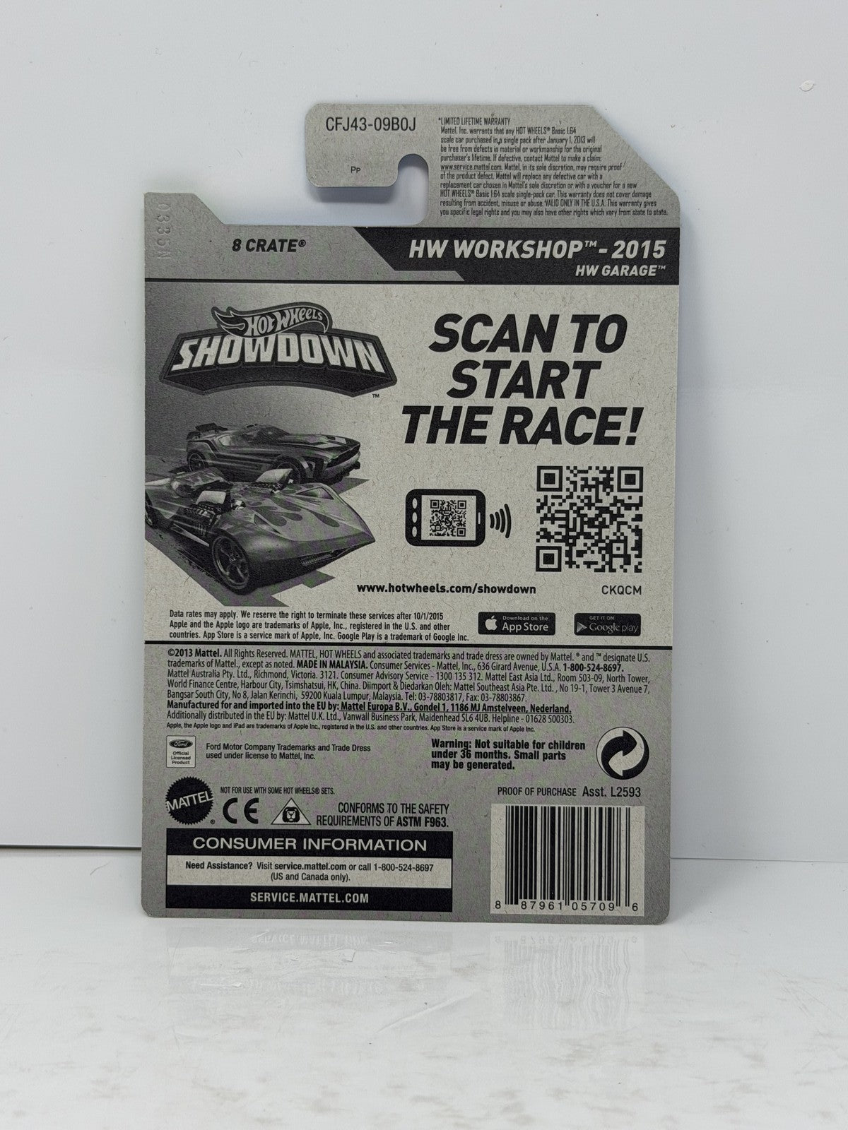 Hot Wheels Super Treasure Hunt 8 Crate HW Workshop 1:64 Diecast STH