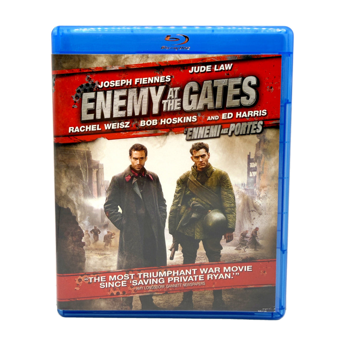Enemy at the Gates (Blu-ray) Jude Law Joseph Fiennes WWII War Drama
