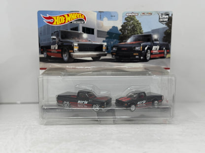Hot Wheels Premium 1983 Chevy Silverado GMC Syclone 2-Pack Set 1:64 Diecast