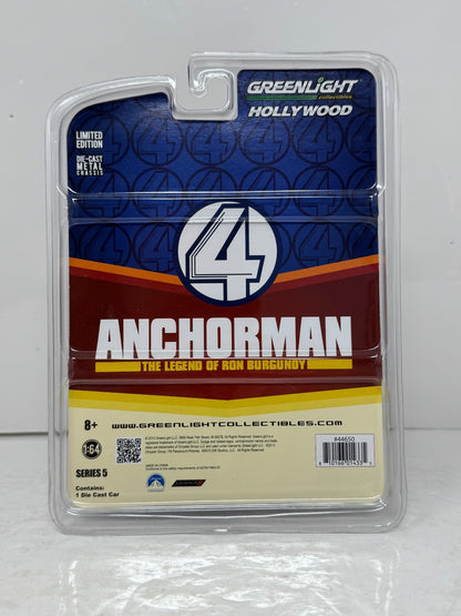 Greenlight Hollywood Anchorman Channel 4 News Team Dodge Van 1:64 Diecast