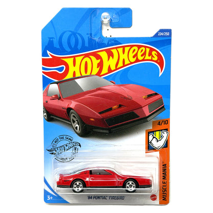Hot Wheels Muscle Mania 1984 Pontiac Firebird 1:64 Diecast Red