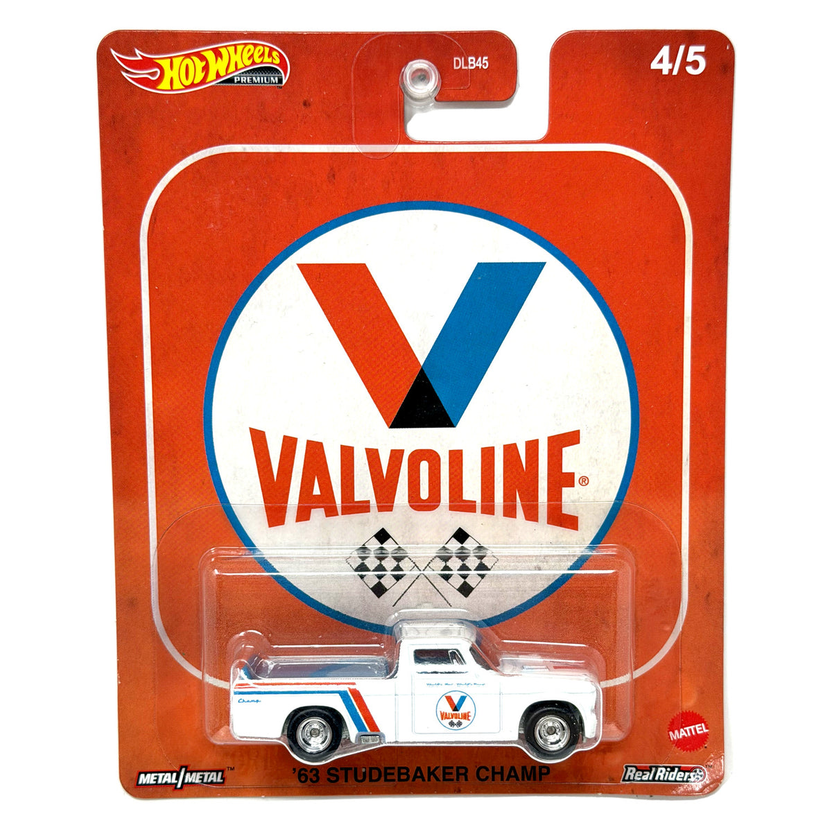 Hot Wheels Premium Valvoline 1963 Studebaker Champ 1:64 Diecast