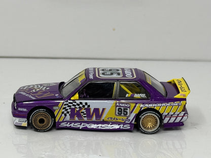 Kaido House BMW E30 M3 Kaido KW V1 1:64 Diecast Purple