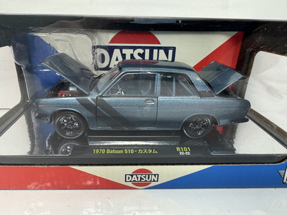 M2 Machines Datsun 1970 Datsun 510 Custom CHASE 1:24 Diecast