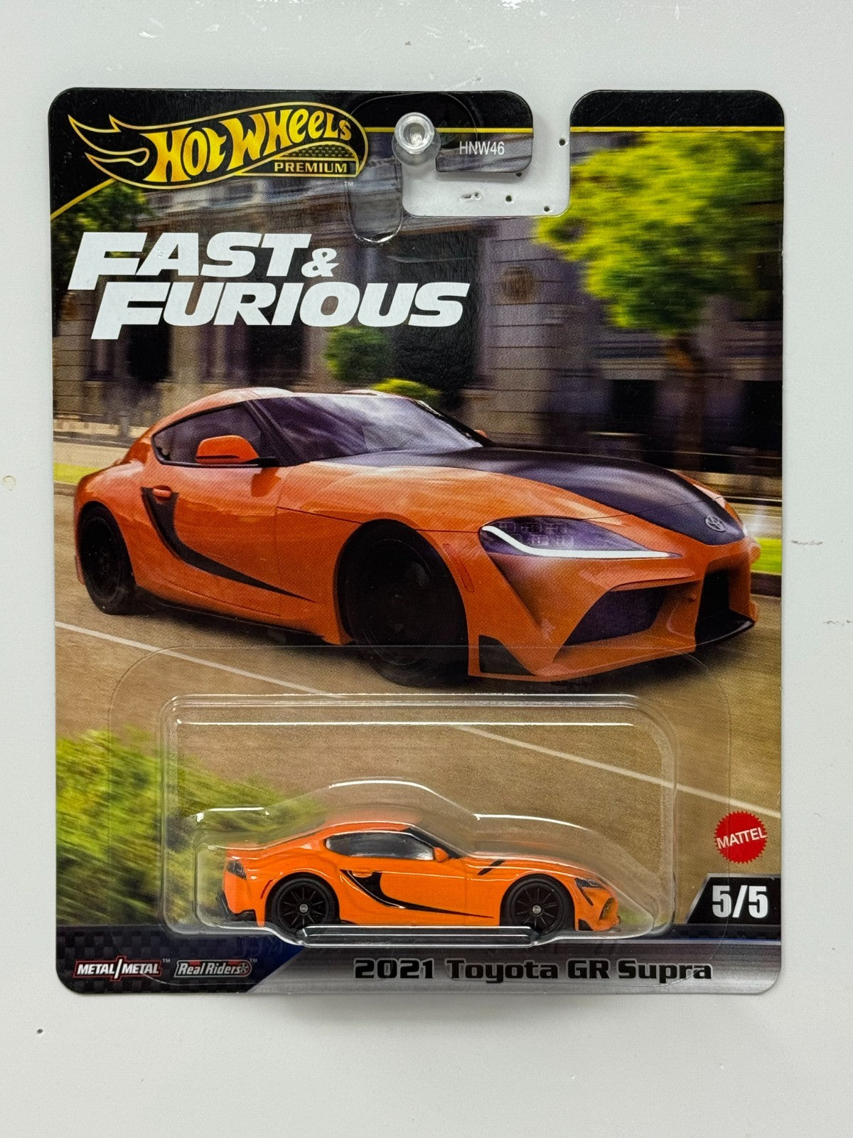 Hot Wheels Premium Fast & Furious 2021 Toyota GR Supra 1:64 Diecast
