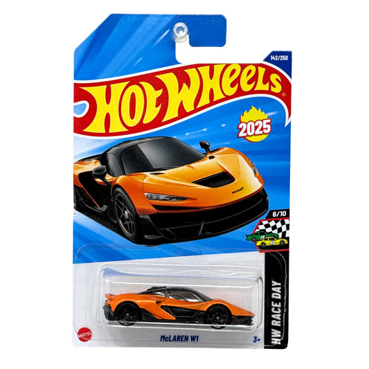 Hot Wheels Race Day McLaren W1 1:64 Diecast Orange