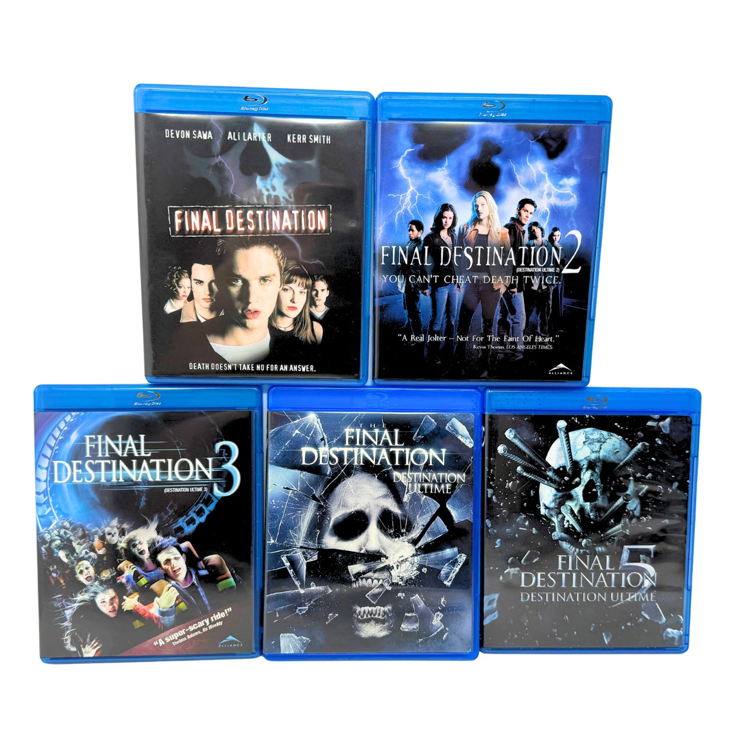 Final Destination 1-5 Complete Blu-ray Horror Movie Collection Set