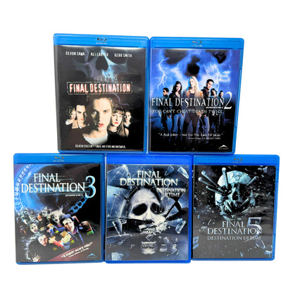 Final Destination 1-5 Complete Blu-ray Horror Movie Collection Set