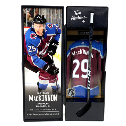 Nathan MacKinnon Tim Hortons NHL Superstars Collectible Mini Hockey Stick