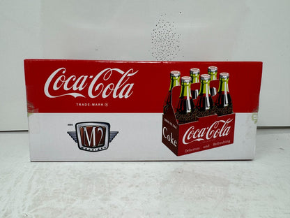 M2 Machines 1957 Chevy Bel Air Hardtop Coca-Cola CHASE 1:24 Diecast Red Rims