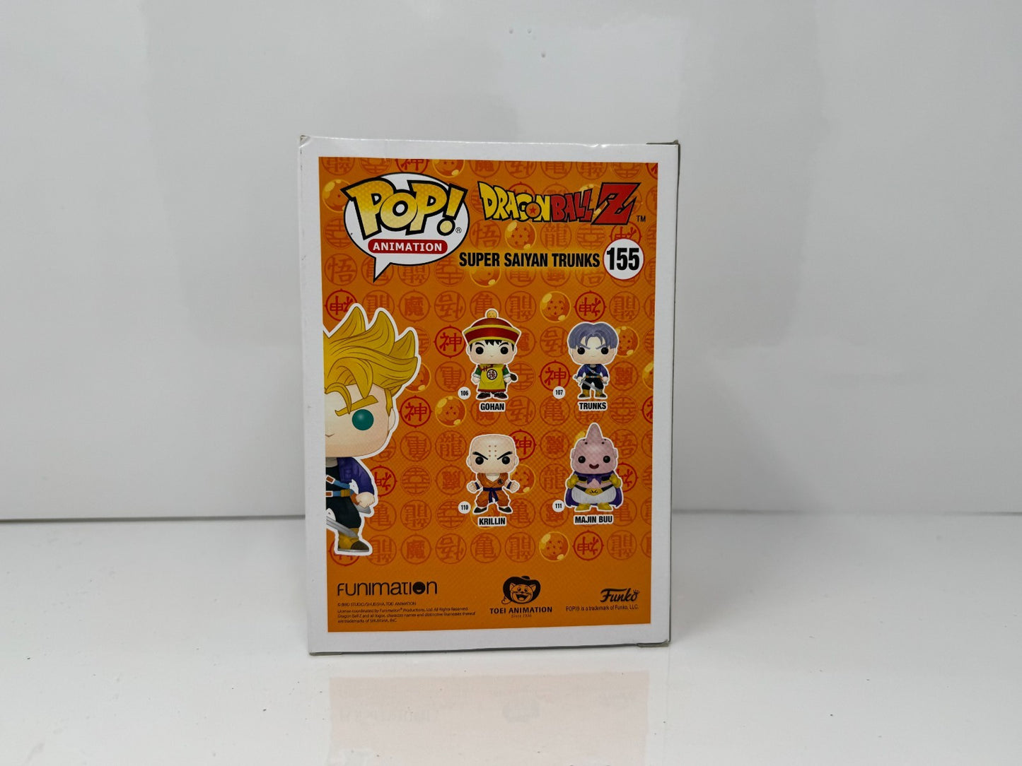 Funko Pop! Animation Dragon Ball Z #155 Super Saiyan Trunks NYCC Vinyl Figure
