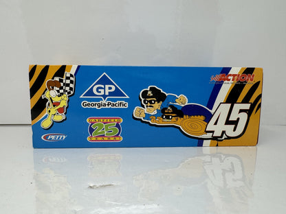 Action Nascar Kyle Petty #45 Georgia Pacific Garfield 2003 Intrepid 1:24 Diecast