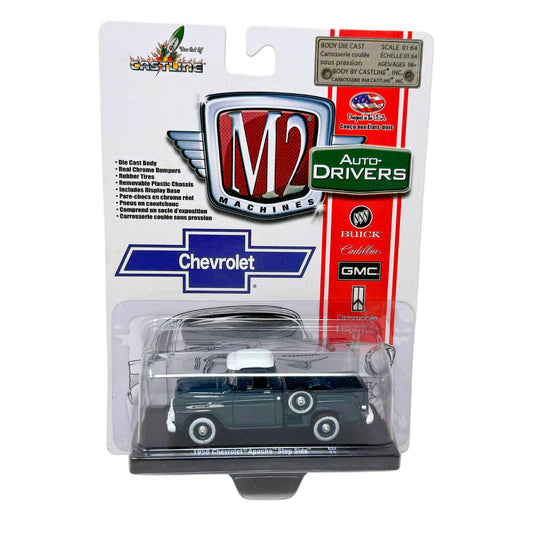 M2 Machines Auto Drivers 1958 Chevrolet Apache Step Side 1:64 Diecast