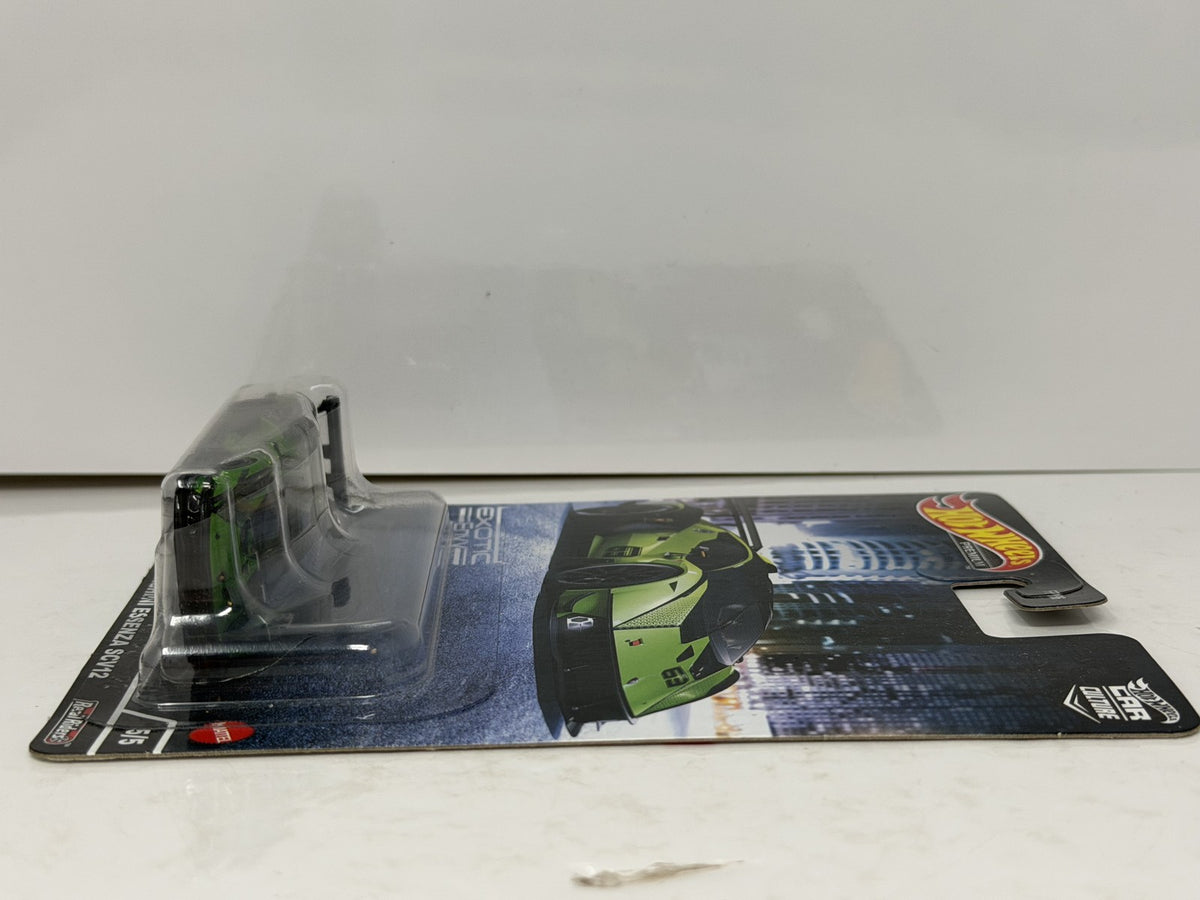 Hot Wheels Premium Exotic Envy Lamborghini Essenza SCV12 1:64 Diecast