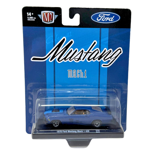 M2 Machines Auto Drivers 1970 Ford Mustang Mach 1 428 1:64 Diecast