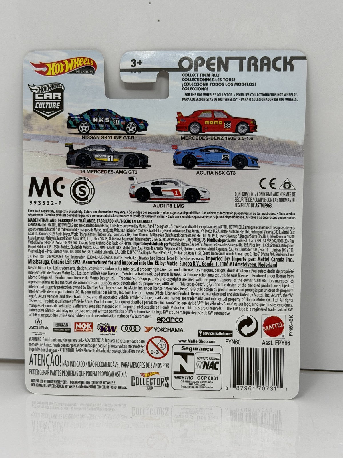 Hot Wheels Premium Open Track Nissan Skyline GT-R 1:64 Diecast