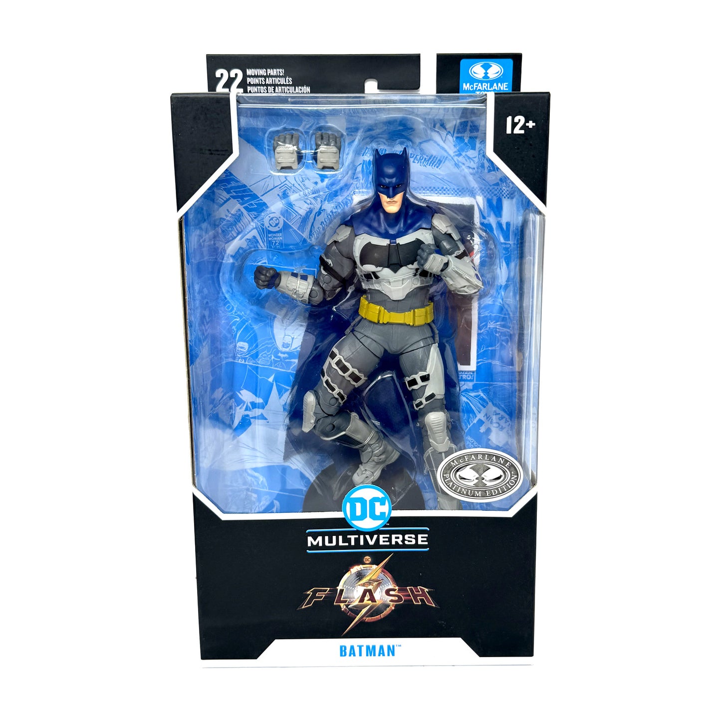 McFarlane DC Multiverse The Flash Batman Platinum Edition Action Figure