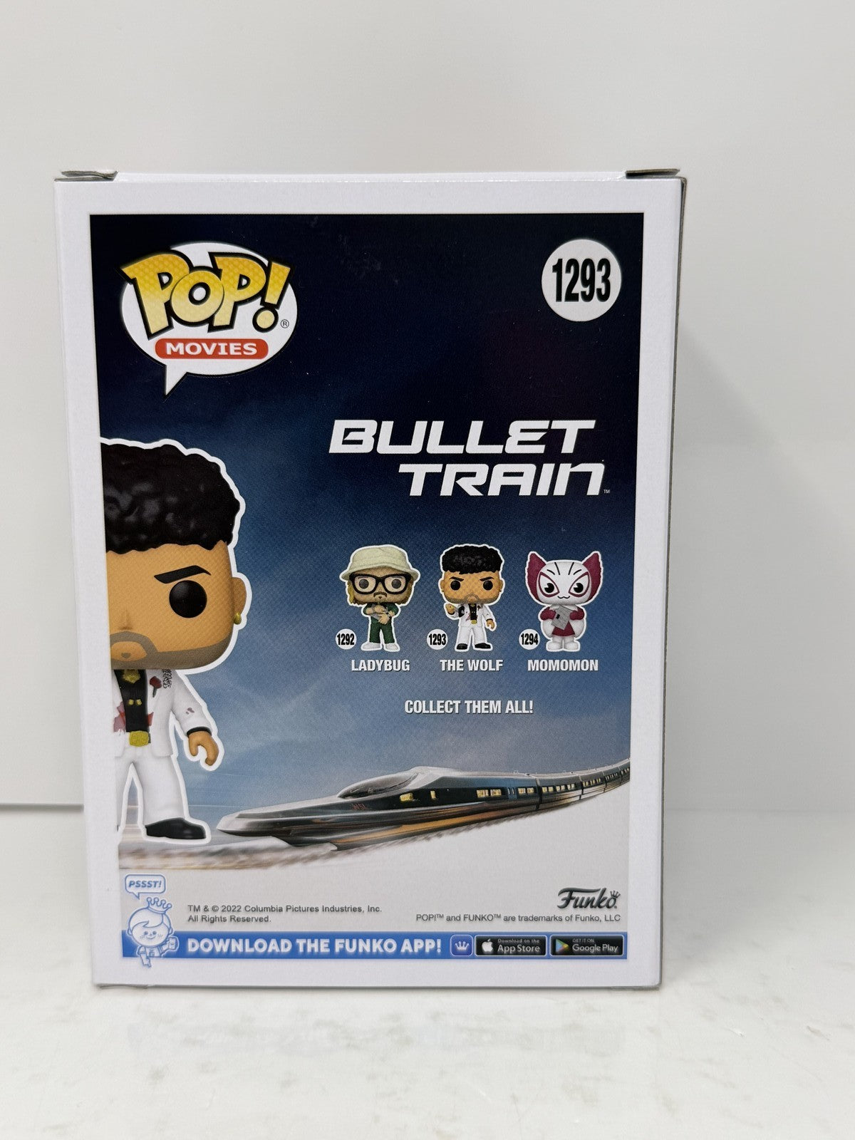 Funko Pop! Movies Bullet Train #1293 The Wolf Vinyl Figure