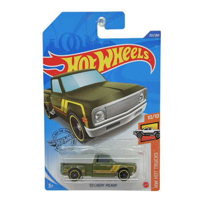 Hot Wheels HW Hot Trucks 1969 Chevy Pickup 1:64 Diecast