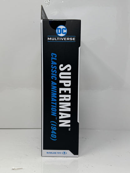 McFarlane DC Multiverse Superman Classic Animation 1940 Action Figure