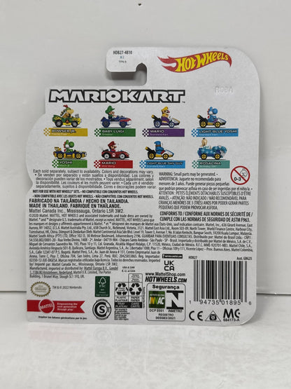 Hot Wheels Mario Kart Bowser Jr Flame Flyer 1:64 Diecast