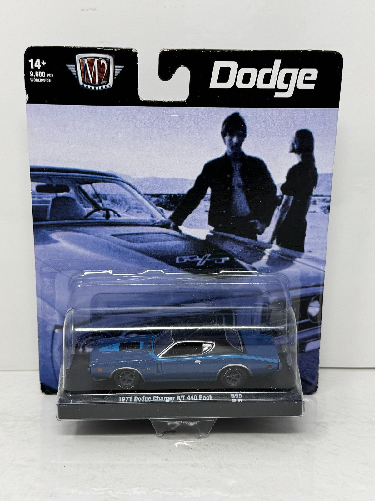 M2 Machines 1971 Dodge Charger RT 440 Pack 1:64 Diecast
