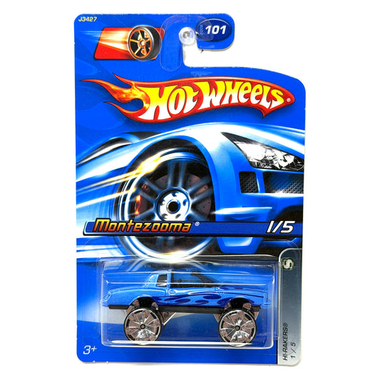 Hot Wheels Hi-Rakers Montezooma 1:64 Diecast Blue