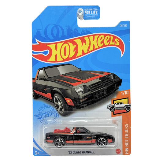 Hot Wheels Hot Trucks 1982 Dodge Rampage 1:64 Diecast