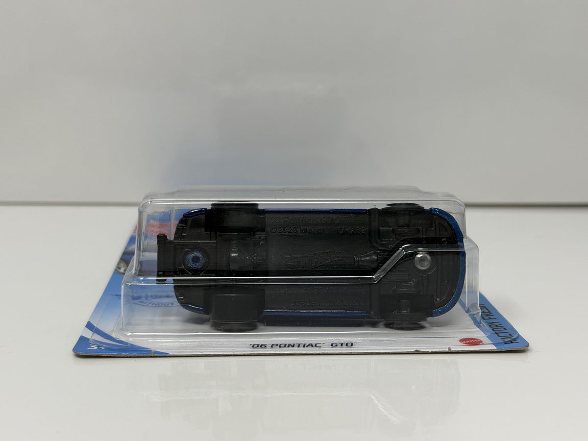Hot Wheels Factory Fresh 2006 Pontiac GTO 1:64 Diecast Blue
