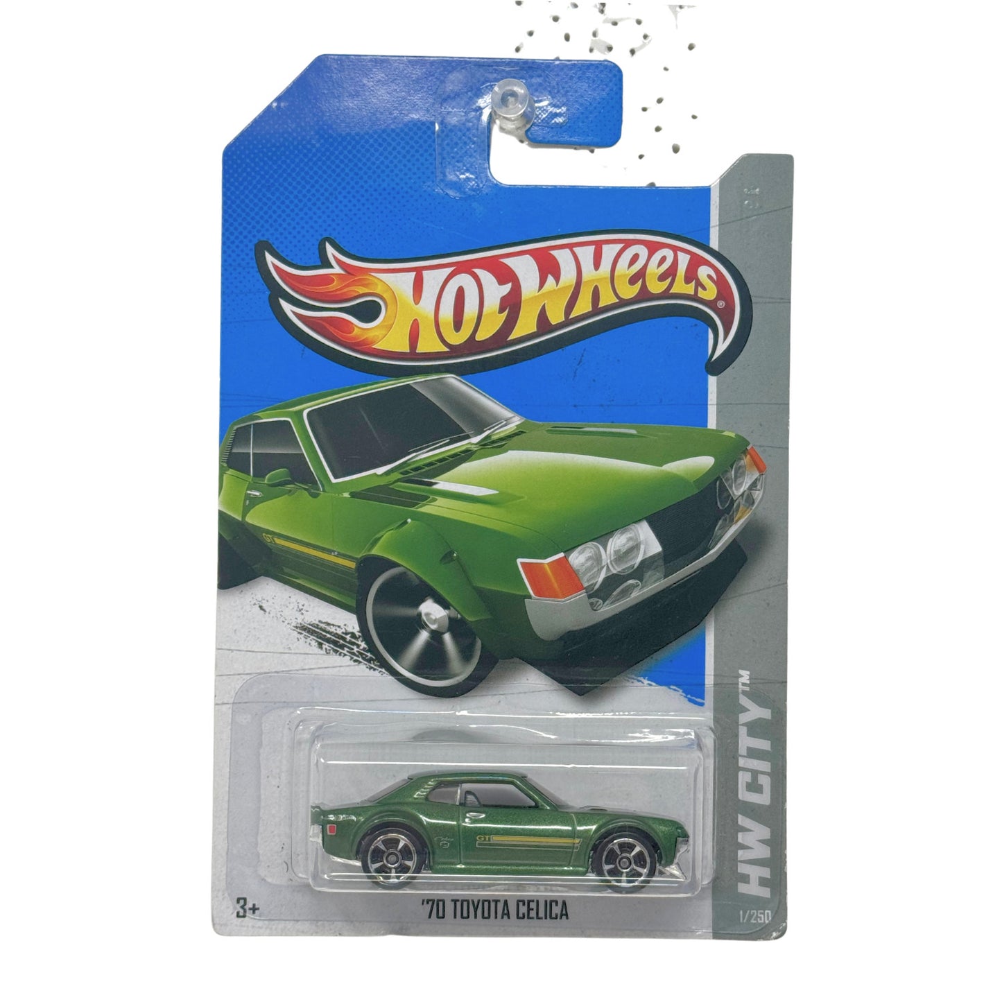 Hot Wheels HW City 1970 Toyota Celica 1:64 Diecast Green