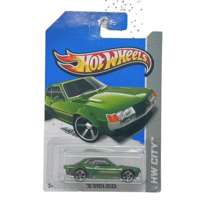 Hot Wheels HW City 1970 Toyota Celica 1:64 Diecast Green