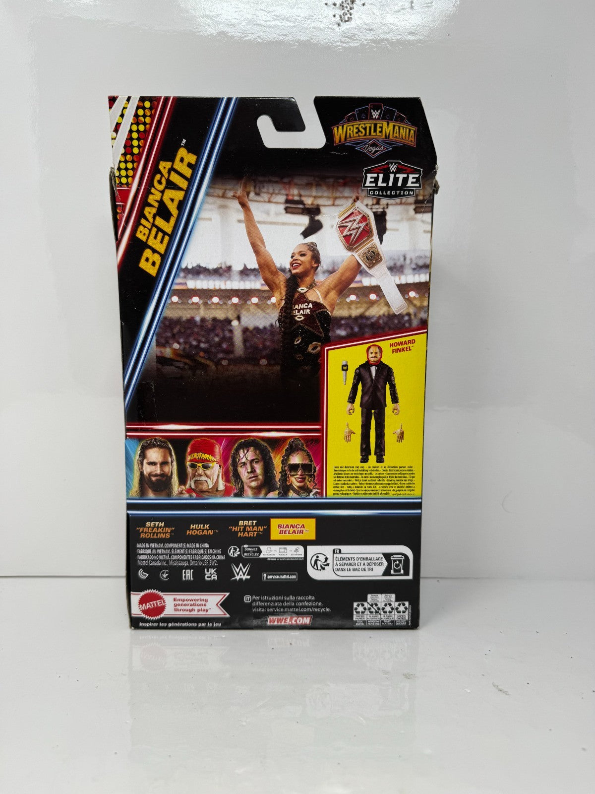 Mattel WWE Bianca Belair Wrestlemania Vegas Elite Wrestling Action Figure