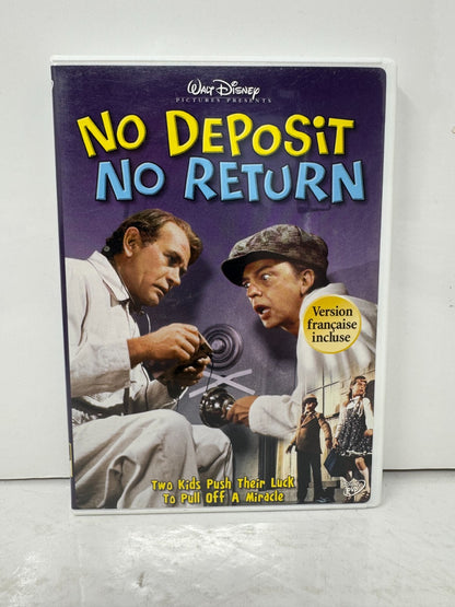 No Deposit No Return (DVD) Disney Live Action Good Condition!!!