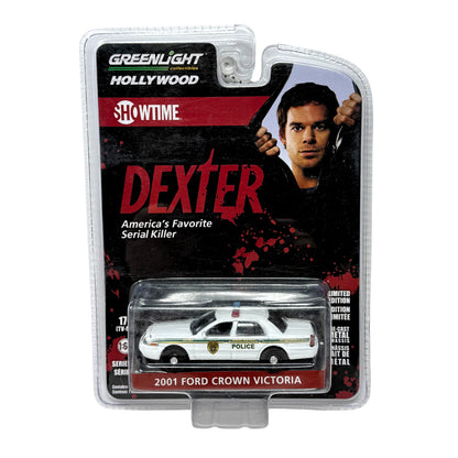 Greenlight Hollywood Dexter 2001 Ford Crown Victoria Police Car 1:64 Diecast