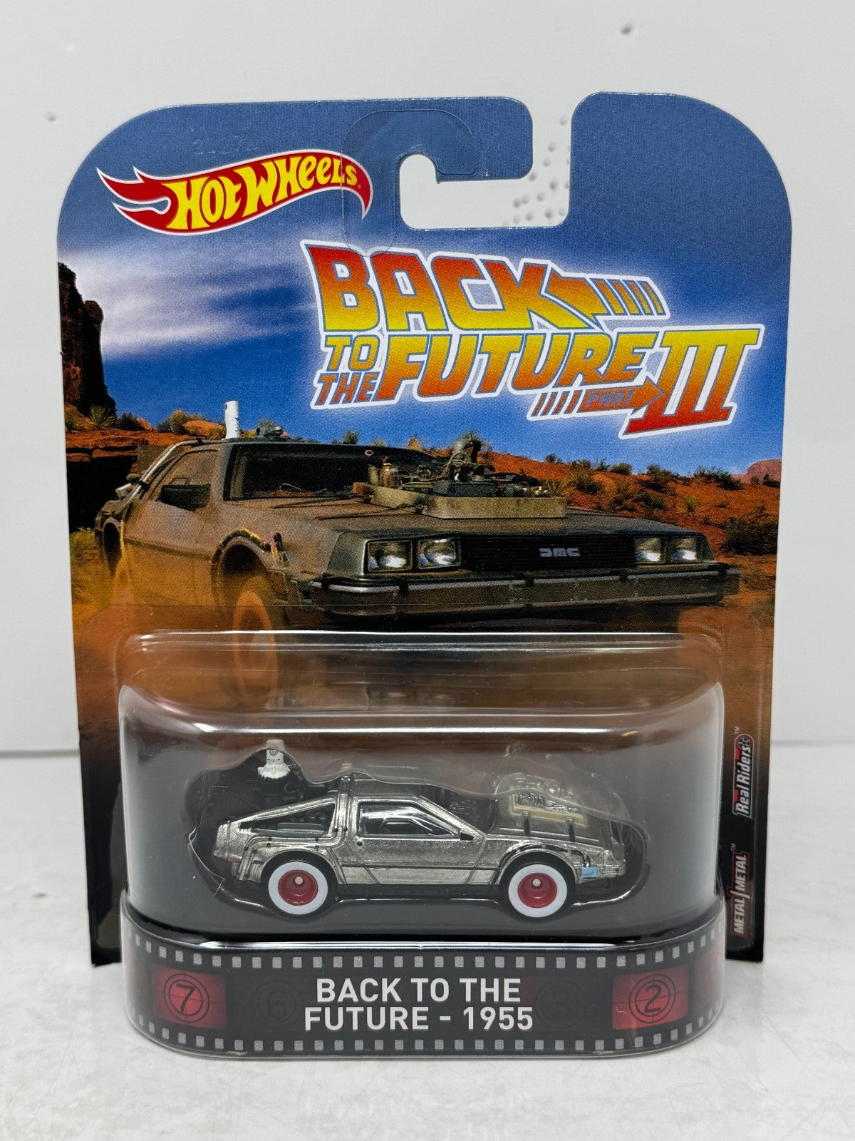Hot Wheels Retro Entertainment Back to the Future Time Machine 1955 1:64 Diecast