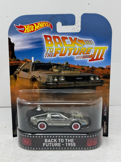 Hot Wheels Retro Entertainment Back to the Future Time Machine 1955 1:64 Diecast