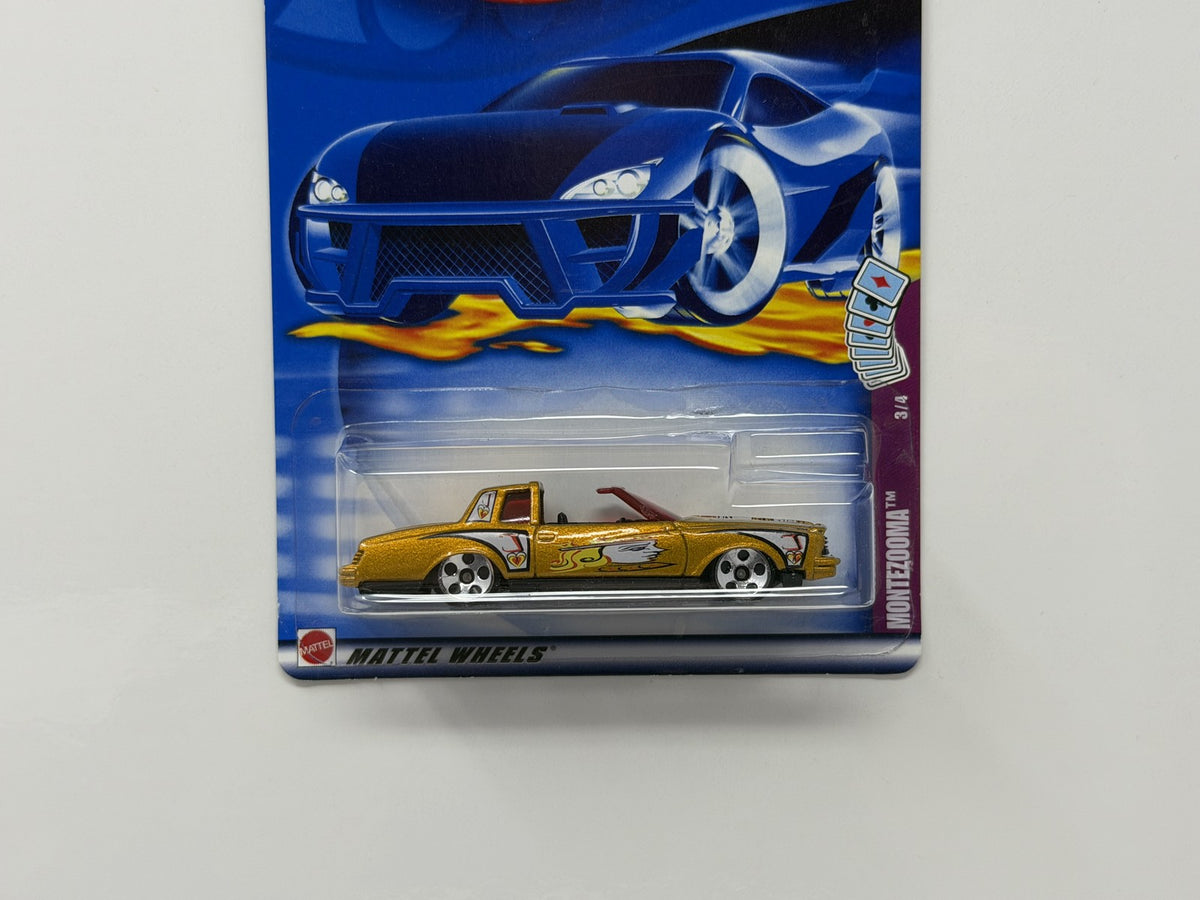 Hot Wheels Montezooma 1:64 Diecast Gold