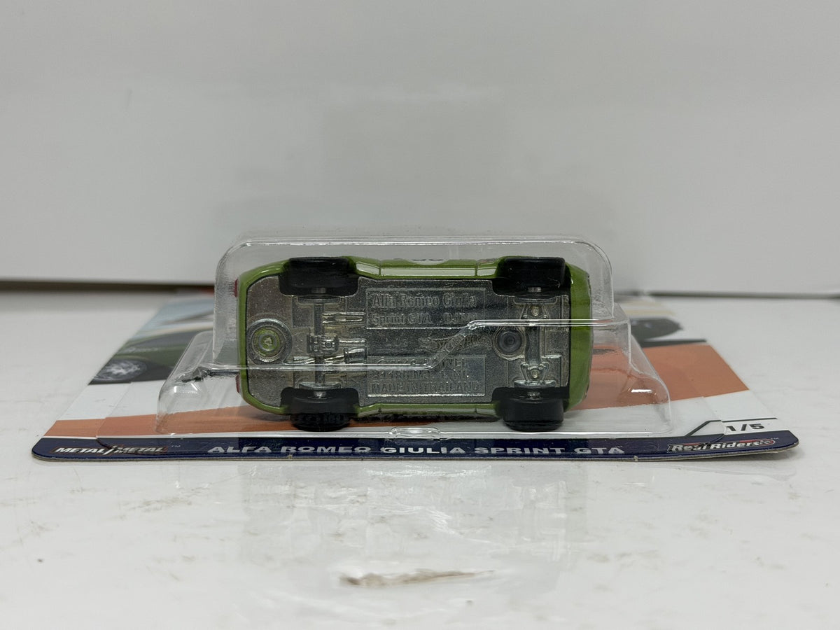 Hot Wheels Euro Speed Alfa Romeo Giulia Sprint GTA 1:64 Diecast Real Riders