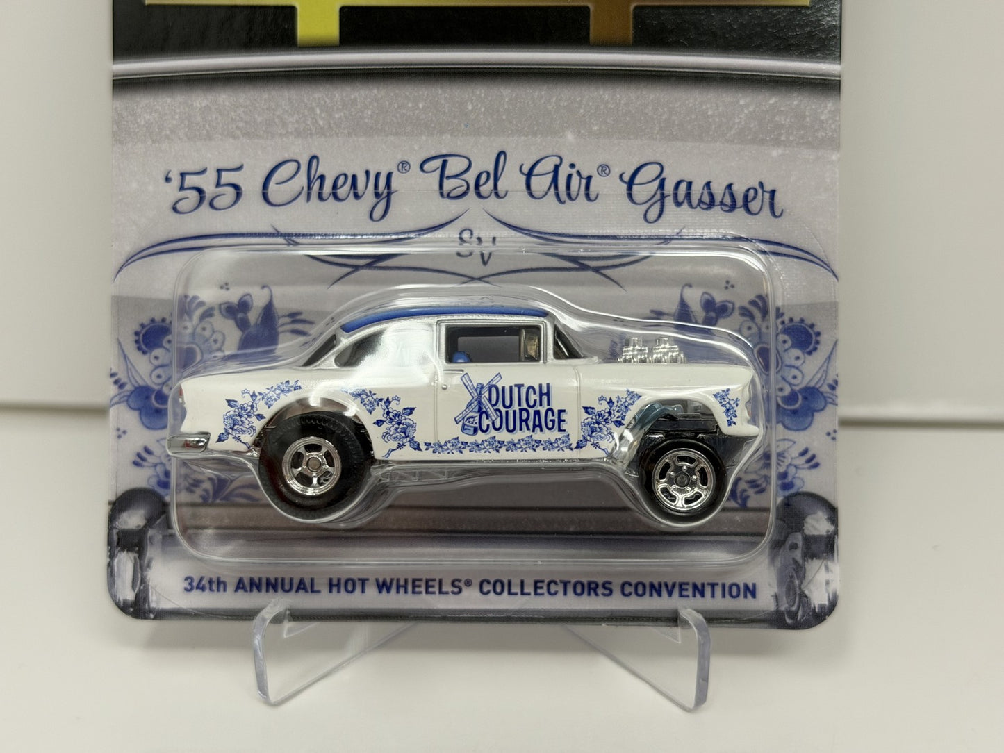 Hot Wheels 2020 34th Collector Convention 1955 Chevy Bel Air Gasser 1:64 Diecast