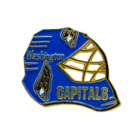 Washington Capitals Goalie Mask NHL Hockey Lapel Pin