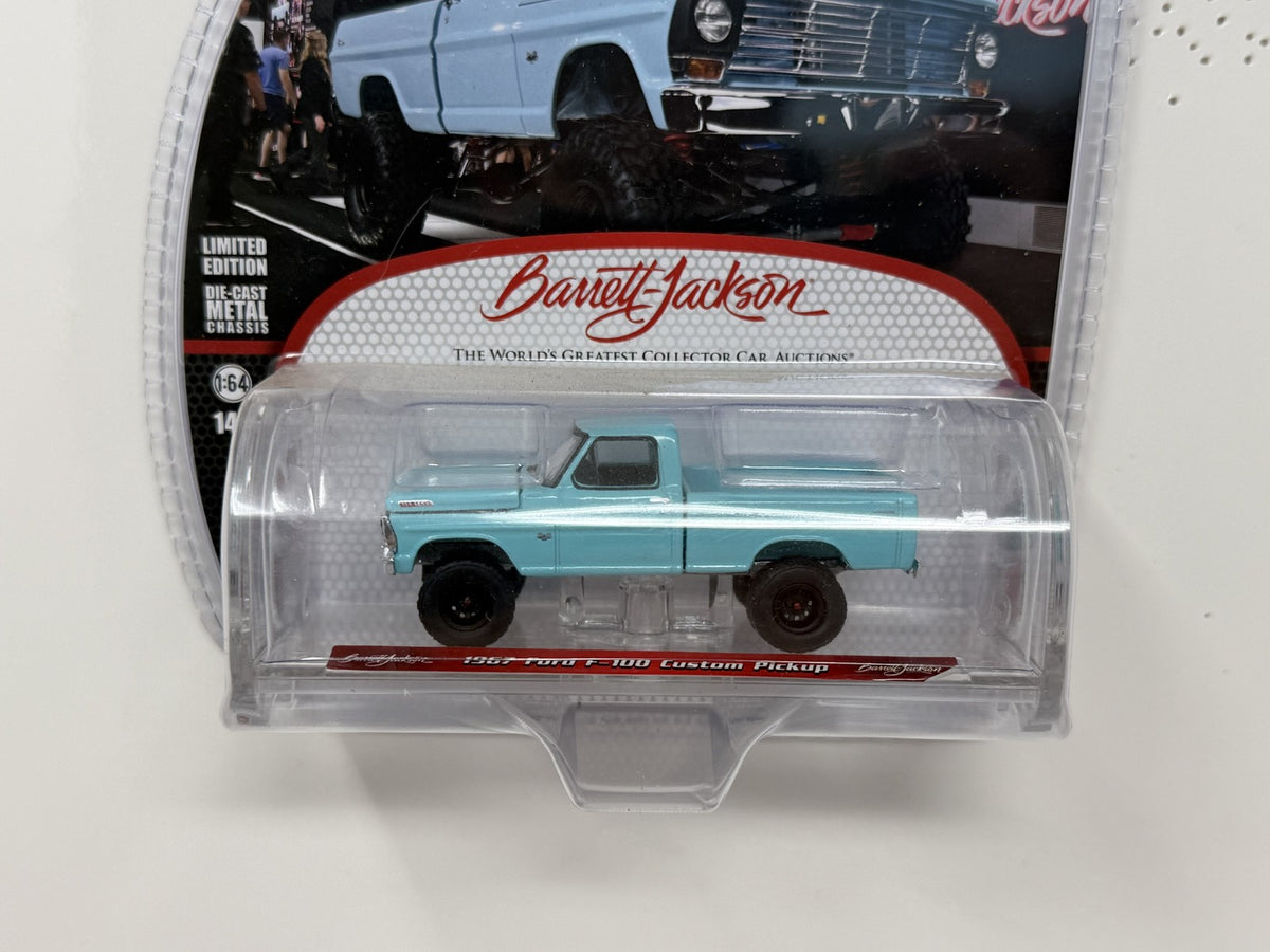 Greenlight Barrett-Jackson 1967 Ford F-100 Custom Pickup 1:64 Diecast