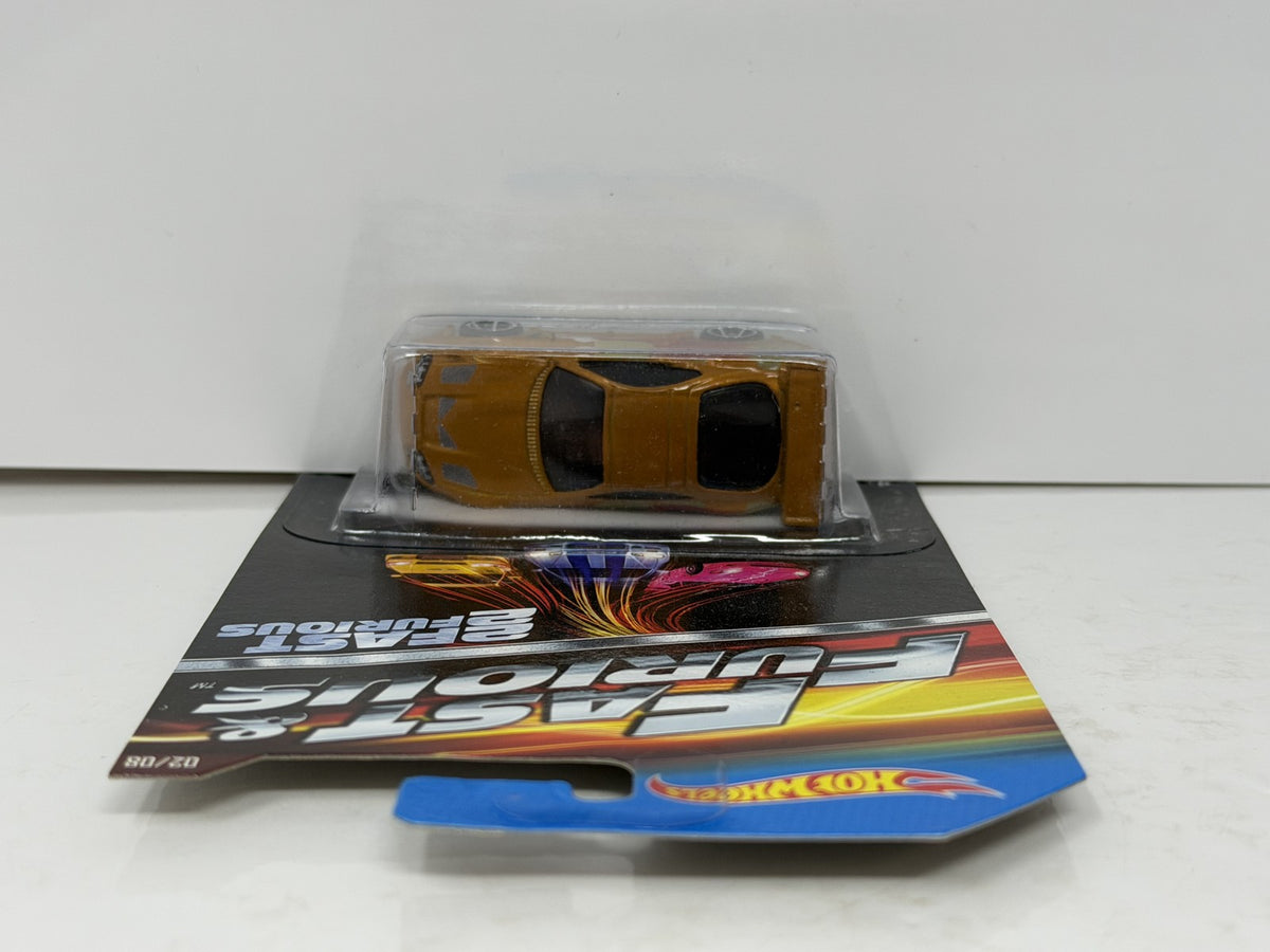 Hot Wheels 2 Fast 2 Furious 1994 Toyota Supra 1:64 Diecast Gold
