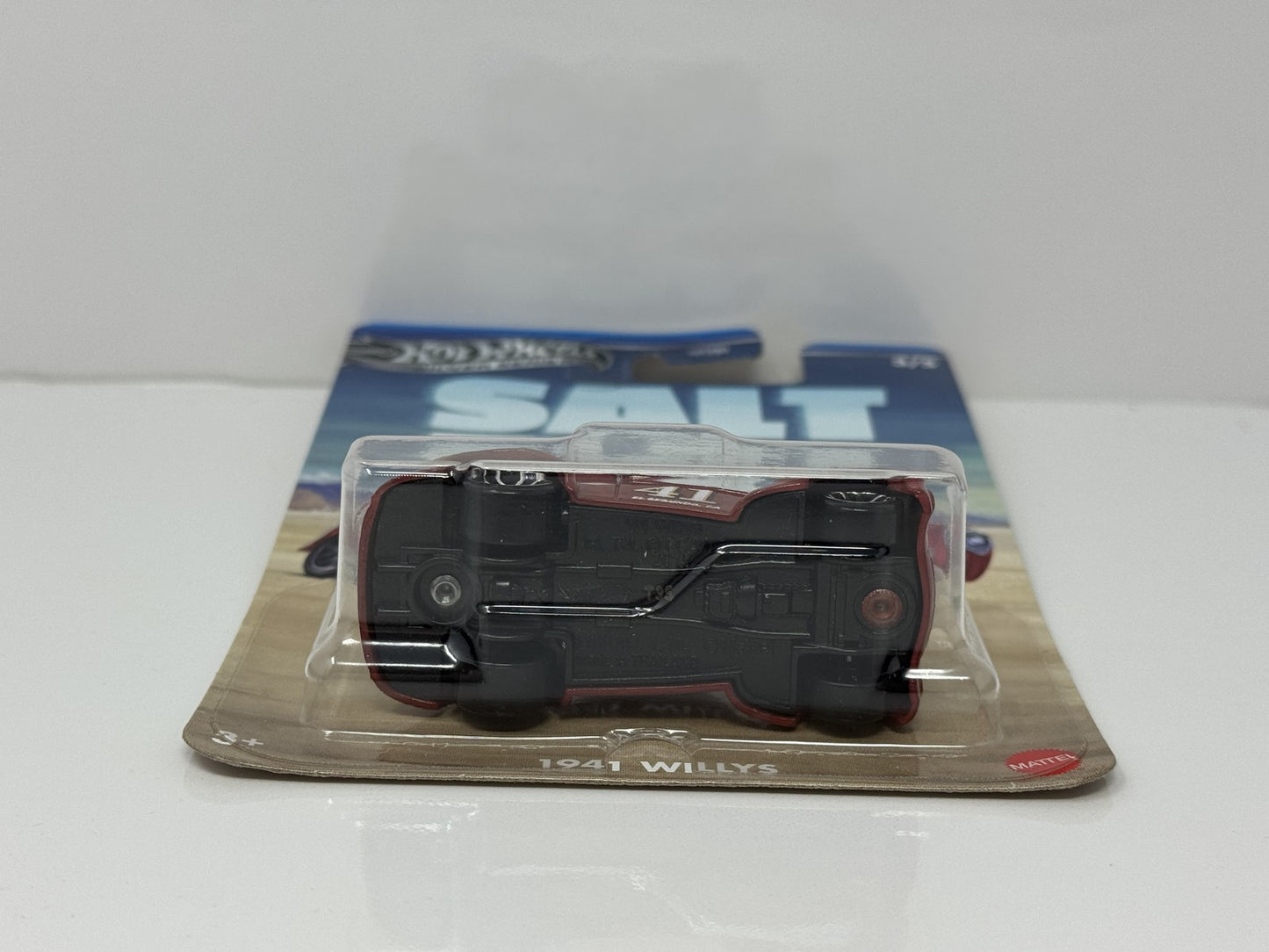 Hot Wheels Salt Flat Racers 1941 Willys 1:64 Diecast Red