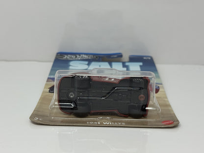 Hot Wheels Salt Flat Racers 1941 Willys 1:64 Diecast Red