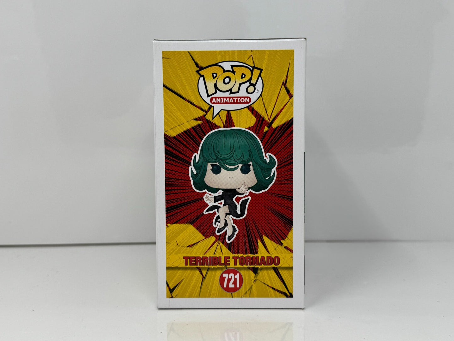 Funko Pop! Animation One Punch Man #721 Terrible Tornado Glow Chase Vinyl Figure