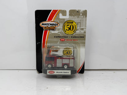 Matchbox Collectibles 1998 Dennis Sabre Fire Truck 50th Anniversary Collection