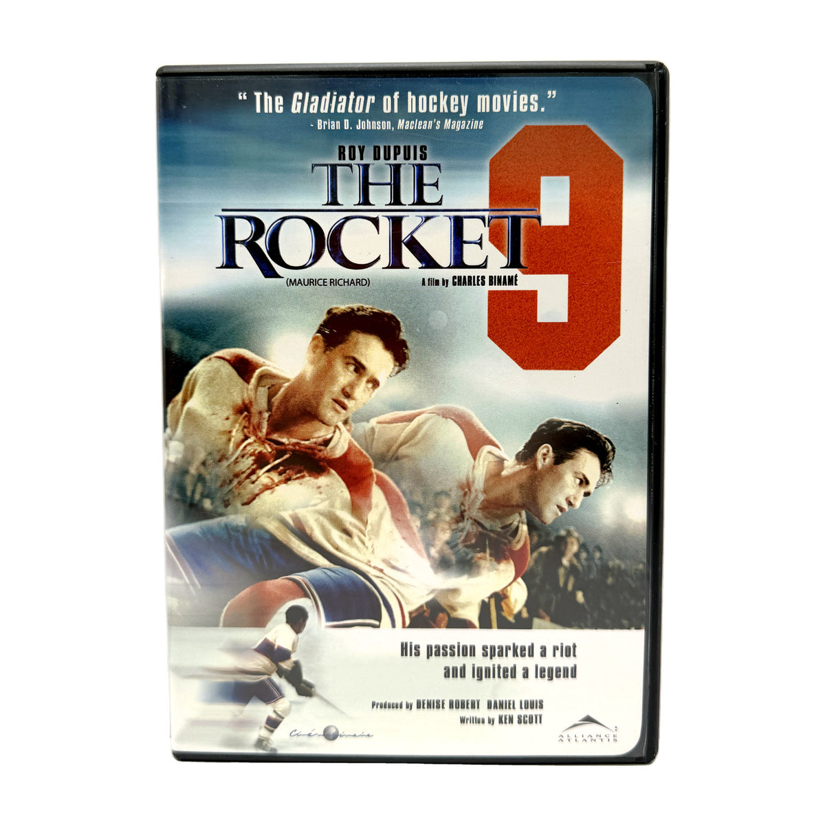 The Rocket- Maurice Richard (DVD) Roy Dupuis Sports Drama