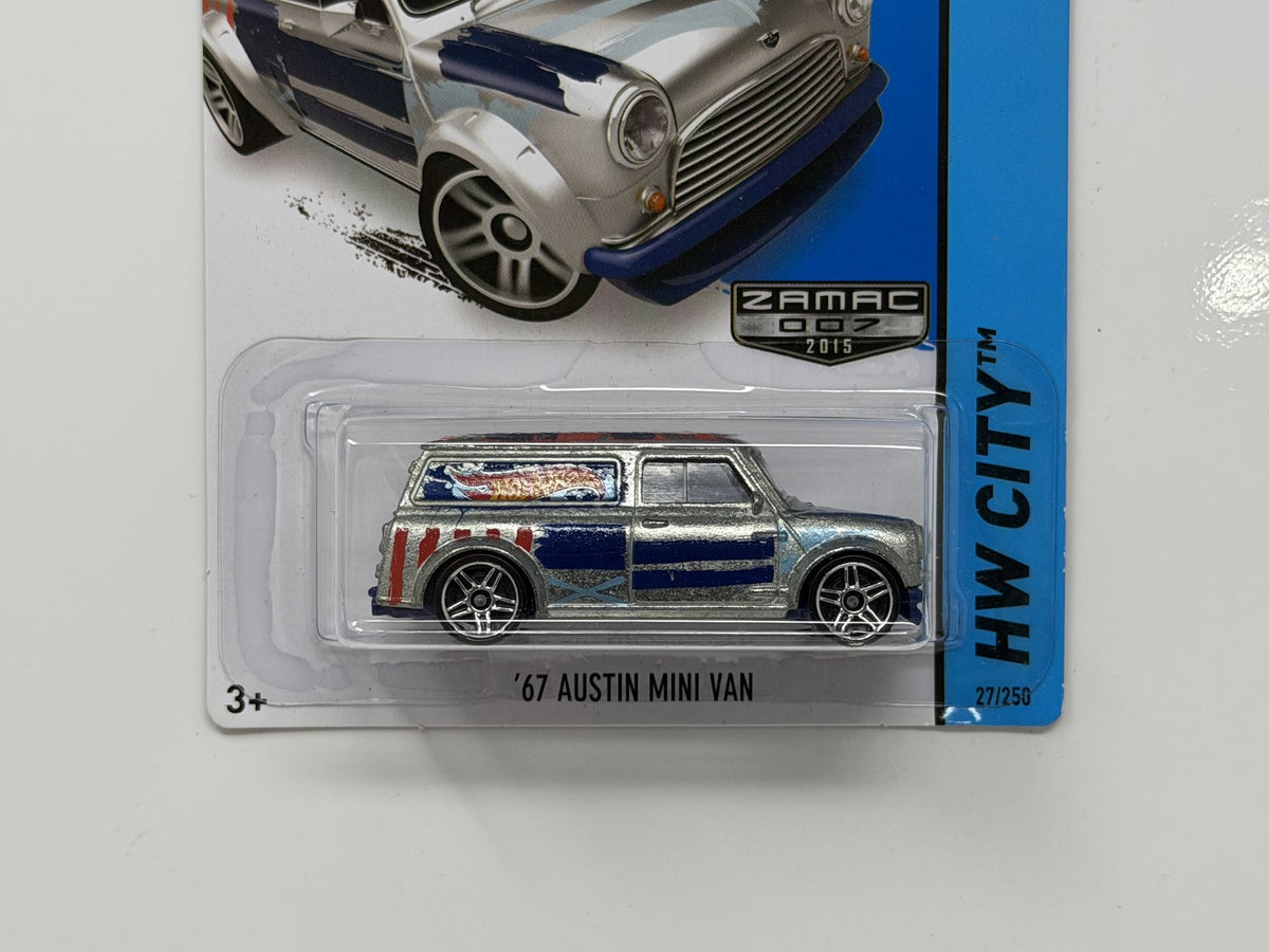 Hot Wheels ZAMAC HW City 1967 Austin Mini Van 1:64 Diecast