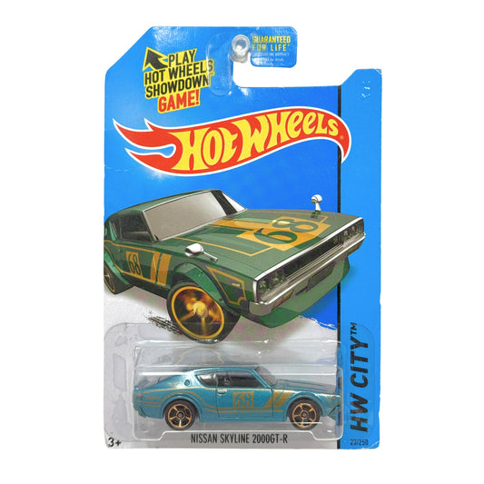 Hot Wheels City Nissan Skyline 2000GT-R 1:64 Diecast